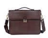 The Regent – Classic Brown Leather Portfolio for the Modern Professional - Aaron Leather Goods