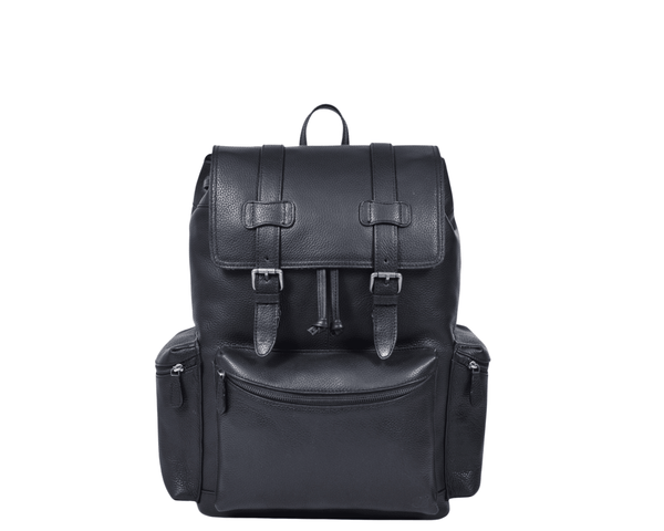 Vintage Full - Grain Leather Backpack – Travel, Work & Laptop Bag - Aaron Leather Goods