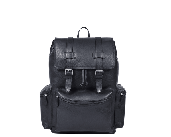 Vintage Full - Grain Leather Backpack – Travel, Work & Laptop Bag - Aaron Leather Goods