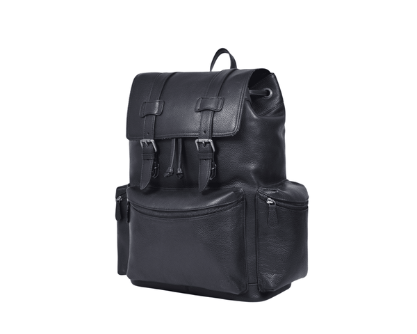 Vintage Full - Grain Leather Backpack – Travel, Work & Laptop Bag - Aaron Leather Goods