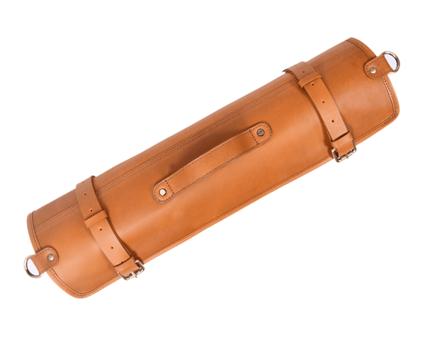 Premium Leather Knife Roll Bag for Chefs | Aaron Leather Goods USA - Aaron Leather Goods