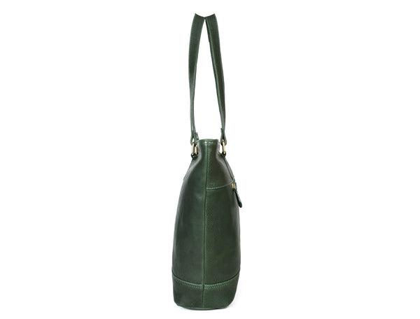 Leather Ladies Tote Bag ( LB - 637 ) - Aaron Leather Goods