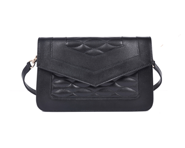 Premium Quilted Leather Mini Handbag – Elegant, Compact & Modern - Aaron Leather Goods