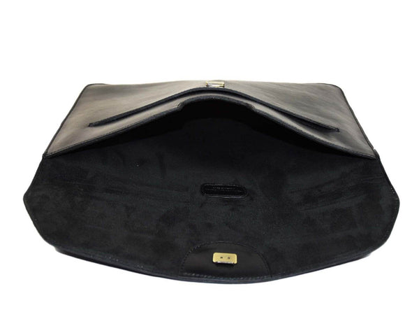Tagus Macbook Laptop Sleeve Case - Raven Black - Aaron Leather Goods