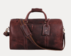 Premium Buffalo Leather Travel Weekender Bag - Aaron Leather Goods