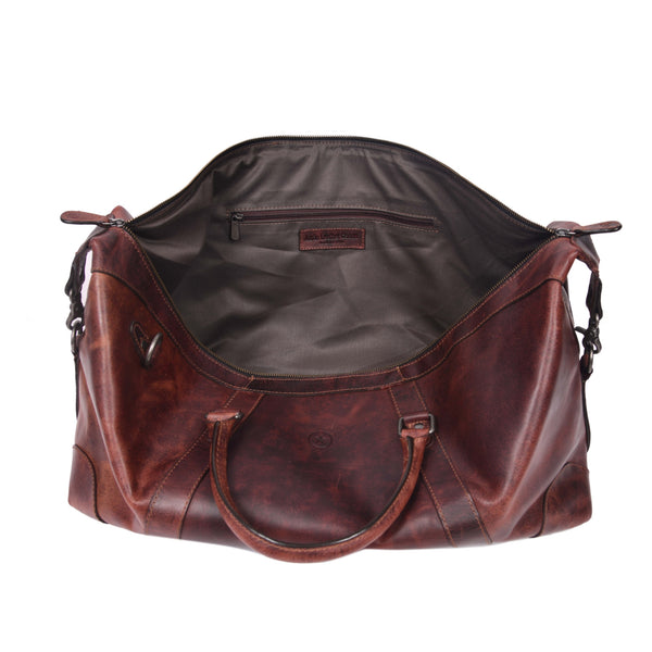 Vintage Leather Duffle Bag – LH-TB-161 - Brown