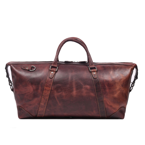 Vintage Leather Duffle Bag – LH-TB-161 - Brown