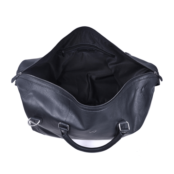 Premium Full - Grain Leather Travel Duffle Bag – 20" Weekender for Men & Women - Aaron Leather Goods
