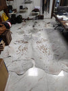 Genuine Leather Cowhide Rug 52 Sq Ft Pack of 2 - Aaron Leather Goods