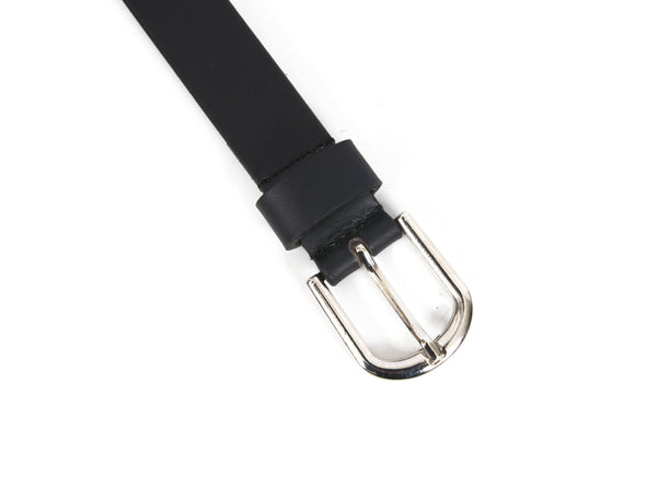 Zynkora Leather Suede Belt - Black - Aaron Leather Goods