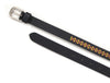 Zynkora Leather Suede Belt - Black