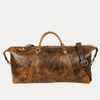 Vintage Leather Duffle Bag – LH - TB - 161 - Aaron Leather Goods
