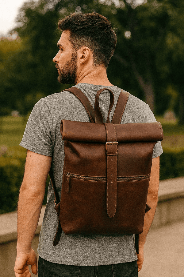 Toulon Leather Backpack - Aaron Leather Goods