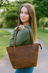 Mieres Travel Tote Bag – Chestnut