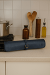 Premium Leather Knife Roll – Elegant and Durable Chef’s Knife Storage - Aaron Leather Goods