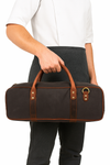 Malaga Canvas Knife Bag - Grey