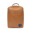 Handcrafted Tan Leather Laptop Backpack