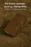 Leather Hiking Log Book – Handmade Vintage Hiking Journal - Aaron Leather Goods