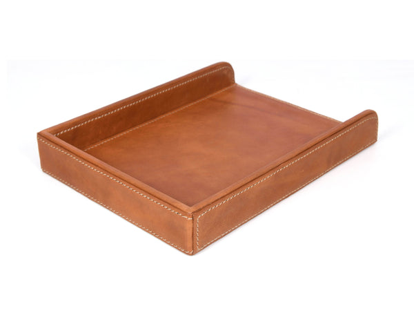 Morefo Leather Letter Tray - Multicolor - Aaron Leather Goods