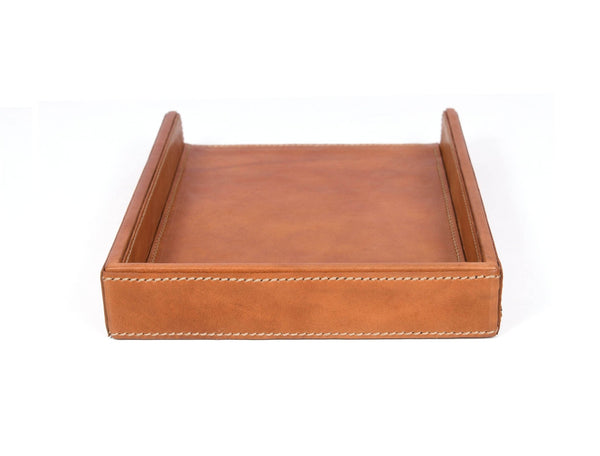 Morefo Leather Letter Tray - Multicolor - Aaron Leather Goods