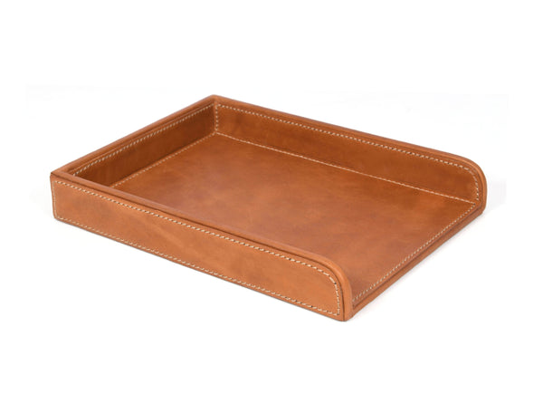Morefo Leather Letter Tray - Multicolor - Aaron Leather Goods