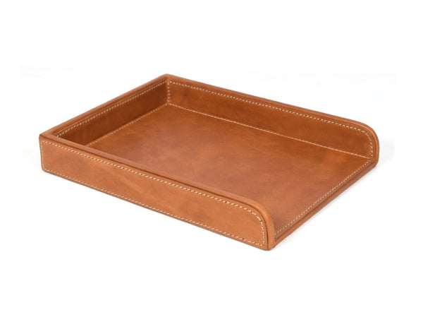 Morefo Leather Letter Tray - Multicolor - Aaron Leather Goods
