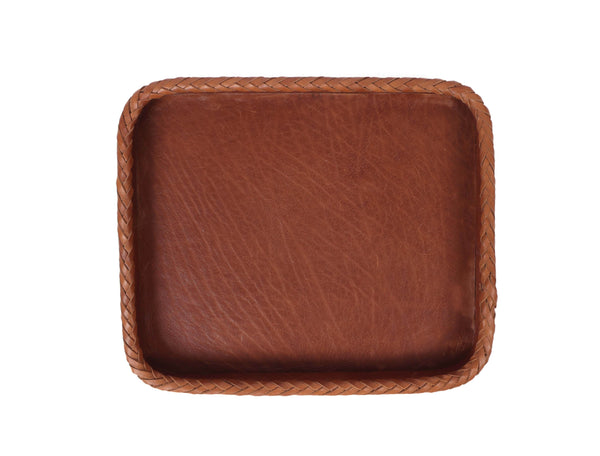 Handcrafted Leather Valet Tray - Aaron Leather Goods