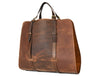 Premium Leather Firewood Log Carrier Tote - Aaron Leather Goods