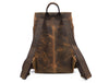 Leather Backpack – Premium Full-Grain Cow Leather Travel Bag | Handmade Laptop Backpack for Men & Women by Aaron Leather Goods - Aaron Leather Goods