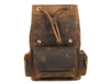 Leather Backpack – Premium Full-Grain Cow Leather Travel Bag | Handmade Laptop Backpack for Men & Women by Aaron Leather Goods