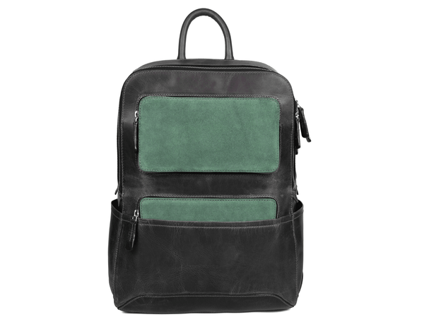Aaron Leather Goods – Premium Leather and Suede Backpack - Aaron Leather Goods