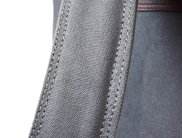 Aaron Leather Goods Canvas & Leather Knife Roll + Travel Backpack Combo - Aaron Leather Goods