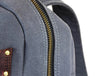 Aaron Leather Goods Canvas & Leather Knife Roll + Travel Backpack Combo - Aaron Leather Goods