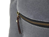 Aaron Leather Goods Canvas & Leather Knife Roll + Travel Backpack Combo - Aaron Leather Goods