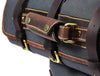 Aaron Leather Goods Canvas & Leather Knife Roll + Travel Backpack Combo - Aaron Leather Goods