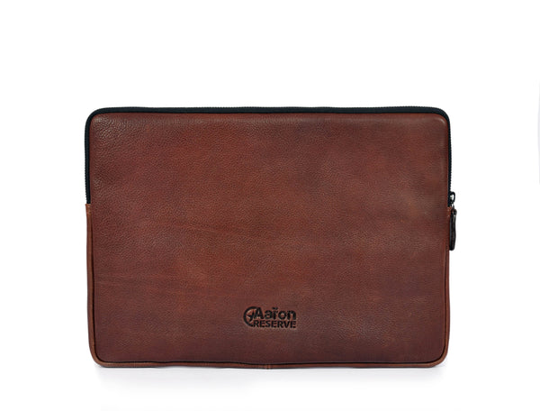 Leather Laptop Sleeve - Aaron Leather Goods