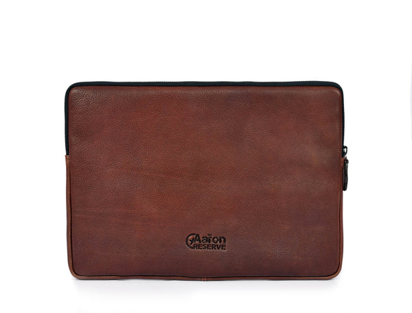 Leather Laptop Sleeve - Aaron Leather Goods