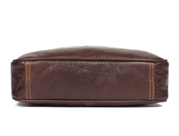 Reus Leather Sling Bag - Caramel Brown. BUY 2 GET 1 FREE - Aaron Leather Goods