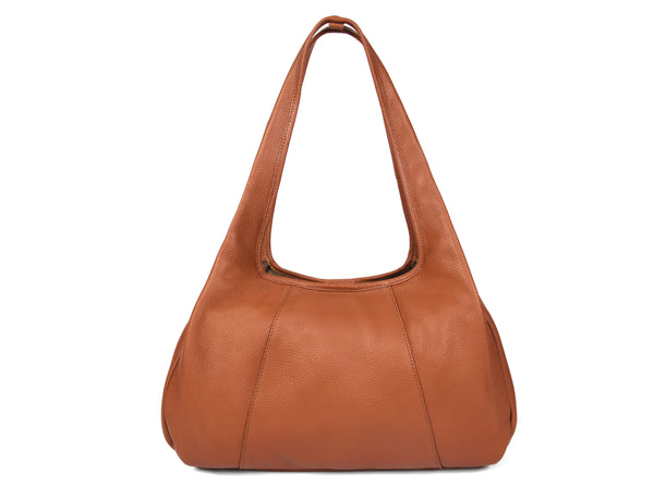 Premium Women’s Leather Shoulder Tote – Spacious Hobo Handbag for Work & Travel