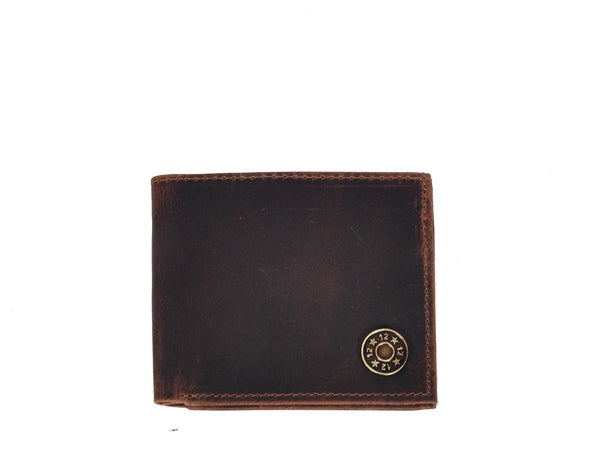 Leather Bifold wallet for men - Aaron Leather Goods