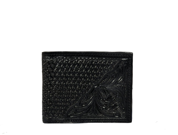 Tooled Leather Wallets For Men - Aaron Leather Goods
