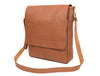Aaron Leather Goods | Premium Full Grain Leather Messenger Bag – Tan - Aaron Leather Goods