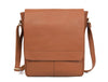 Aaron Leather Goods | Premium Full Grain Leather Messenger Bag – Tan - Aaron Leather Goods