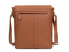 Aaron Leather Goods | Premium Full Grain Leather Messenger Bag – Tan - Aaron Leather Goods