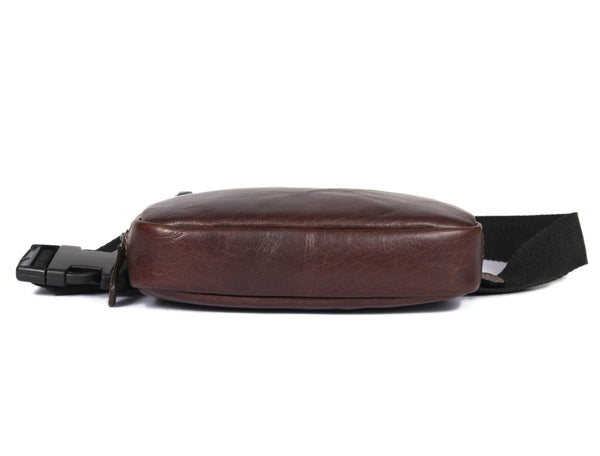 Vintage Leather Waist Bag – Compact Style with Everyday Utility. BUY 1 GET 1 FREE - Aaron Leather Goods