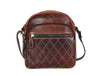 Vintage Quilted Leather Crossbody Bag – Compact & Stylish Everyday Companion. Buy 1 GET 1 - Aaron Leather Goods