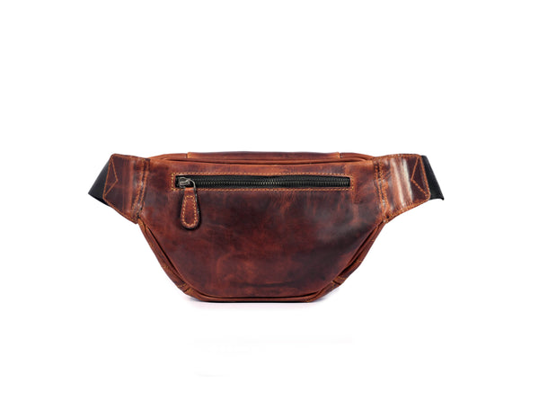 Ascend Quilted Leather Fanny Bag - Aaron Leather Goods