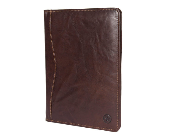 Aaron Leather Goods Executive Leather Document Folder - Aaron Leather Goods