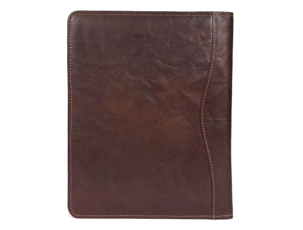Aaron Leather Goods Executive Leather Document Folder - Aaron Leather Goods