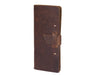 Leather Wine Log Book – Handmade Vintage Wine Tasting Journal - Aaron Leather Goods